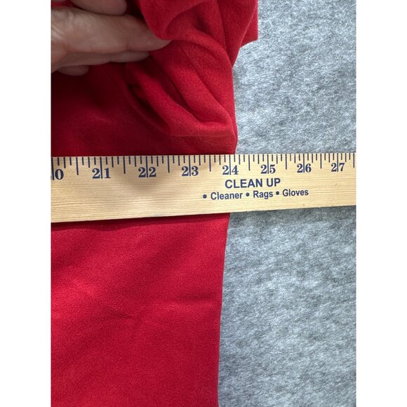 Chicos Womens Shirt Size 16 Chicos size 3 Red Embroidered Polyester Oriental - Picture 6 of 8